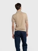 Поло чоловіче Arber Polo knit Zipper MSS N-A S зріст 4 бежевий (M09.61.16.622) - изображение 5