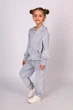 Костюм велюровый ТМ Mevis 5816 03 92 см серо-голубой - изображение 1