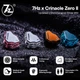 Навушники 7HZ x Crinacle Zero 2 Silver Type-C з мікрофоном - изображение 6
