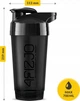 Шейкер спортивный 4FIZJO Ultra 700 мл Black (P-5905973407090) - изображение 4