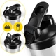 Шейкер спортивный 4FIZJO PRO 650 мл White/Black (P-5905973407007) - изображение 10
