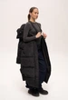 Длинная женская зимняя куртка Finn Flare 224504-BL черная XL - изображение 6