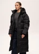 Длинная зимняя куртка женская Finn Flare 224501-BL черная 2XL - изображение 3