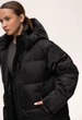Длинная зимняя куртка женская Finn Flare 224501-BL черная 2XL - изображение 8