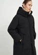 Длинная женская зимняя куртка Finn Flare FWE11070-200 Down fill черная L - изображение 5