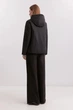 Демисезонная женская куртка Baon B0325007-BL черная XS - изображение 3