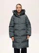 Подовжена зимова жіноча куртка Finn Flare 225504-DM Down fill зелена 2XL - зображення 1