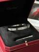 Браслет Love 3 Diamond 18k White Gold Bracelet 16" - зображення 4