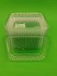 Крышка из PET пластика для алюминиевого контейнера SP44L, 100 шт, прямоугольная для еды, доставки и хранения, плотная посадка - изображение 1
