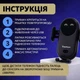 Универсальный автомобильный держатель с беспроводной зарядкой для смартфонов, портативный держатель-зарядка, чёрный - изображение 9