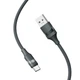 Кабель MAKE USB to Type-C 3A 1м Braid Black - изображение 3