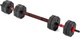 Zestaw hantli regulowanych ze sztangą Gymtek 2 x 10 kg (5907766663195) - obraz 3