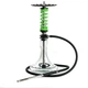 Кальян Trumpet Rider S Big Light Green Neon 63см салатовый из нержавеющей стали - изображение 1