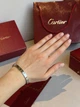 Браслет Love 4 Diamond 18k White Gold Bracelet 18" - зображення 8