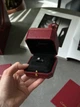 Каблучка Love Diamond Ring 18K White Gold Classic 20" - зображення 7