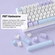 Клавіатура Ajazz AK820 Sea Salt Switch White USB-C (AK820-SS-PWB) - зображення 6
