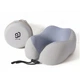 Подушка подголовник Xiaomi Ninetygo U-shaped Travel Pillow Grey (90BXHJZ) - зображення 2