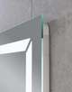 Дзеркало MIXXUS LIGHT MR01-80x60 з LED Touch, Anti-fog, димером, рег. яскравості, годинником (MI5998) - зображення 10