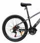 Горный подростковый велосипед Viper Nevada 24" FR/D, рама 12,5", 21 скорость, дисковые тормоза, черно-белый - изображение 3