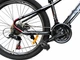 Горный велосипед MTB Viper Nevada 26", рама 13", 21 скорость, механические дисковые тормоза, стальная рама, амортизационная вилка, двойные алюминиевые обода, черно-белый - изображение 6