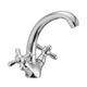 Змішувач для умивальника HAIBA DOMINOX 272 (Колір хром) (HB0080) - зображення 1