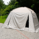 Палатка-шатер туристическая 6-местная с кухней и тамбуром Camping LION CT-3061, кемпинговая, серая - изображение 4