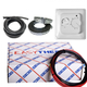 Комплект теплого пола EasyTherm Easycable EC 18 Вт/м с механическим терморегулятором RTC70 - 5,6 м2 - 8,5 м2 (954 Вт) - изображение 2