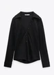 Рубашка женская ZARA черная M - изображение 1