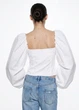 Блуза ZARA с пышными рукавами М - изображение 5