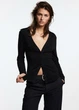 Рубашка женская ZARA черная M - изображение 4