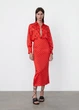 Блузка-рубашка Zara атласная S - изображение 4