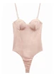 Корсетный атласный боди Zara Золотистый S (ZR-10-20) - изображение 1