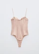 Корсетный атласный боди Zara Золотистый S (ZR-10-20) - изображение 6