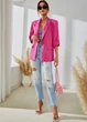 Блейзер жіночий ZARA Малиновий S - зображення 2