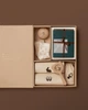 Меморі бокс подарунок на хрестини для новонародженого. Коробка спогадів. MEMORY BOX на 25 предметів Bunny бежевий - зображення 1