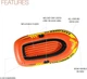 Надувная лодка INTEX Explorer, лодка 2-местная - изображение 5