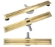 Трап Rea Neox Slim Pro gold brushed 80 (REA-G2715) - изображение 1