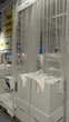 Тюли-сеточка гардины IKEA Lill Лилль 280x300см 2шт белые 100.702.62 - изображение 6
