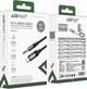 Аудиокабель Acefast J11 USB-C to 3.5 мм audio adapter cable Black (6974316285274) - изображение 5