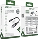 Аудиокабель Acefast J12 Type-C для 3.5 мм женщина, nylon braid, 0.15 м Black (6974316285281) - изображение 5