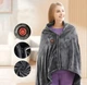 Електричний плед із підігрівом 155*80 см Electric Heating Shawl Blanket, Електроковдра з підігрівом USB - зображення 3