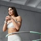 Складний масажний хулахуп Gymtek неопреновий 100 см Бірюзово-сірий (5907766664291) - зображення 10