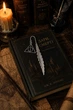 Металева закладка для книг Дари Смерті з Гаррі Поттера MRBookmark ⬩ сріблястий - зображення 5