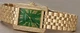 Жіночий наручний годинник Cartier A351 Gold-Green - зображення 4