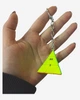 Кишенькова головоломка-брелок Піраміда QiYi MoFangGe Pyraminx Keychain (45 мм, без наклейок) - изображение 5