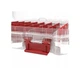 Органайзер для дрібних деталей, 11", 290x220x54, REGULAR Organizer Compact L Transparent, ORGQRCLTRAPG001, QBRICK - зображення 3