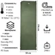Коврик самонадувающийся Tribe Comfort 9 cm Green (1042-T-BB-0014-green) - изображение 9