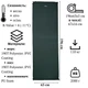 Коврик самонадувающийся Tribe Ranger 5 cm Long Dark Green (1042-T-BB-0010-dark-green) - изображение 8