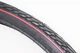 Шина до велосипеда 28" (700-45C, 47-622) дорожня з чорною червоною смугою SA-234 DELI - зображення 3