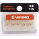 Мормышка вольфрамовая Viking Fishing Round+drop 0.18g 2.5mm Cu (5 шт) - изображение 2